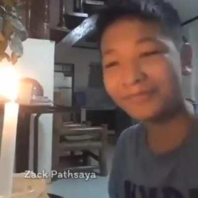 Alcohol + Candle = Hehe