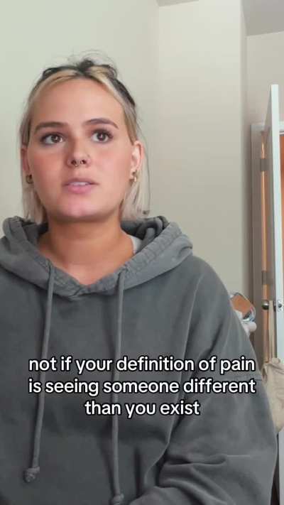 “Your idea of oppression is sharing space with someone you don’t understand and never tried to”