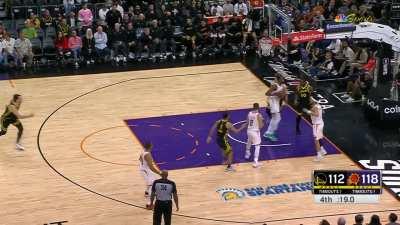 [Highlight] Brandin Podiezmski gets the steal on the in-bound and lays it in to cut the lead to 4, but Kevin Durant then gets a Tech for throwing the ball