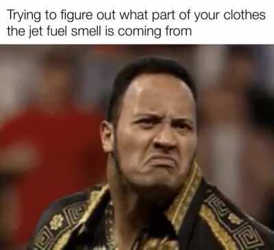 The official smell of aircraft maintenance