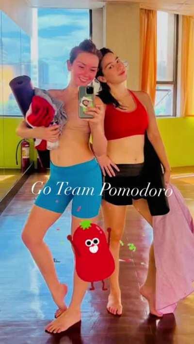 Beauty Gonzalez and Madeleine Humphries