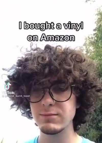 Buying a vinyl on Amazon