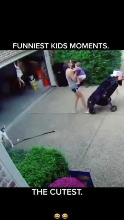 Why are you screaming, Mommy?