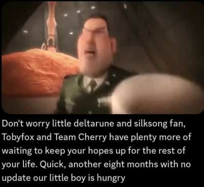 don't cry little silksong and deltarune fans!