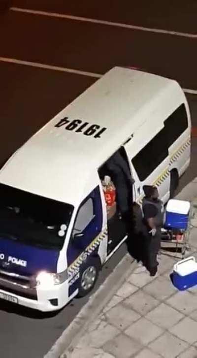 Even police looting last night, Pietermaritzburg