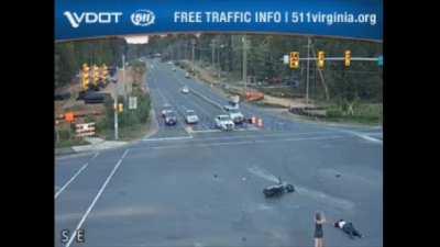 Motorcyclist Killed By Jackass Driver In Clifton, VA An Hour Ago 