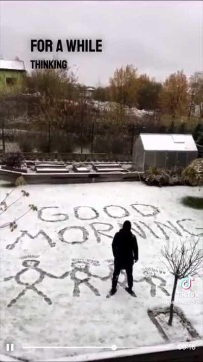 What a great dad 🥰