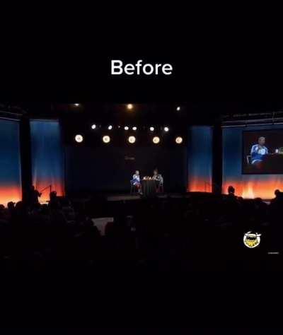 Hot wings. Before & after