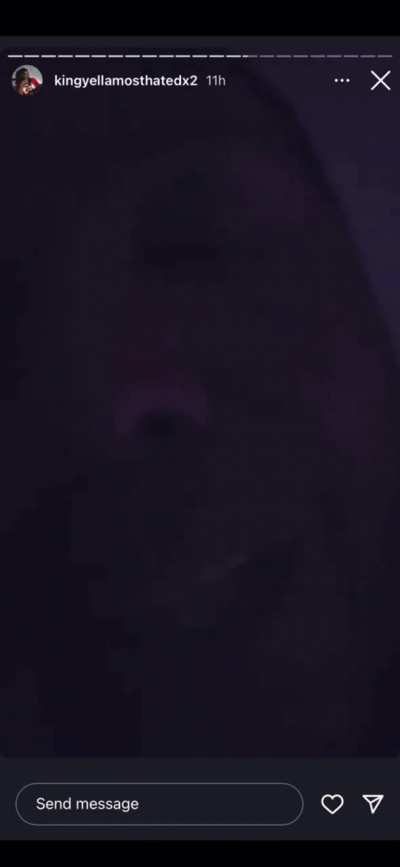 No way this nigga put the phone down and fell to sleep after saying that shit😂😂😂