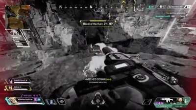 Maximum Bloodhound ultimate utilization. I was able to extend my ult duration for more than a minute with 3 squad wipes