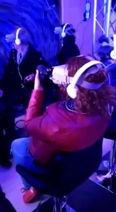 to film virtual reality