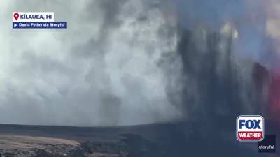 Tourists gaze at rare sight of 