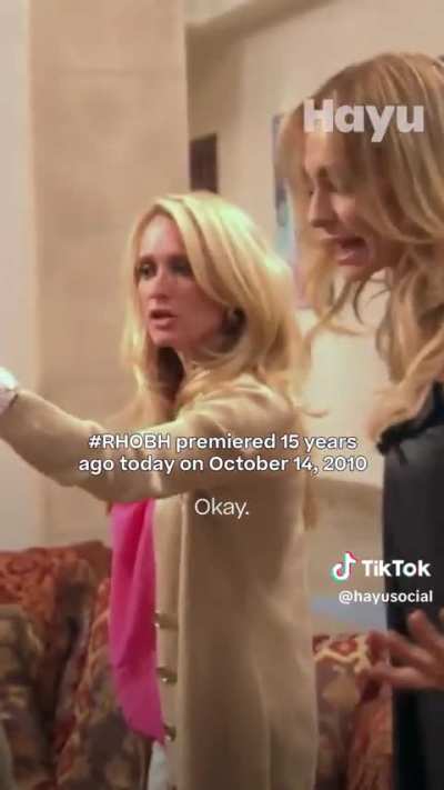 RHOBH premiered 15 years ago today on October 14, 2010