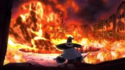 How witch overkill a dragon [Majo no Tabitabi]