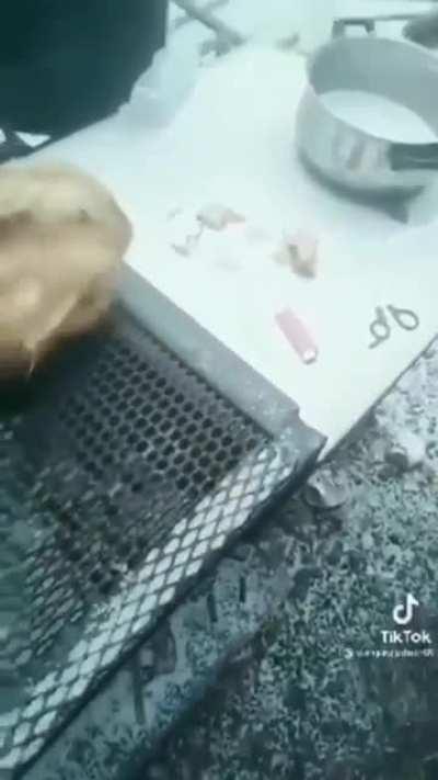 Por la chucha que esta helao' pal sure