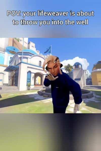 I can already see my friend's pulling me into the well while i'm using an ult