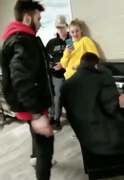 Reuniting with a friend after a long time!