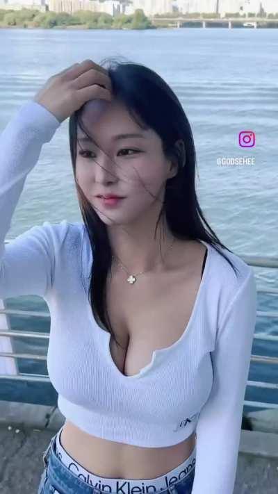 Korean Model by the Water (with link)