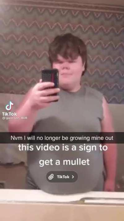 Brb y’all I’m cutting mine off