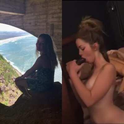 The innocent looking girls are always the biggest sluts 🔥🤤👀