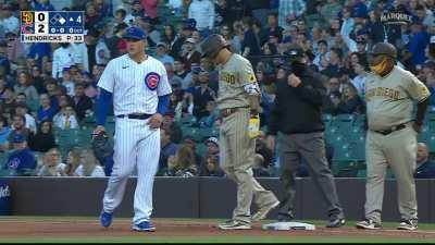 [Highlight] Manny Machado hits some kind of single