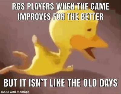 I hate the term I miss the old days of *insert game*