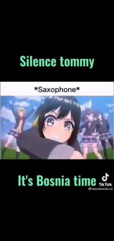 Silence tommy is bosnia time