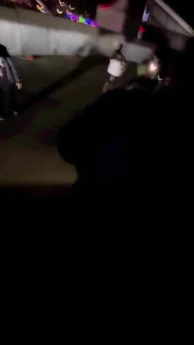 Playboi Carti and his goons representing “Opium” while Carti yells “Homixide Gang”