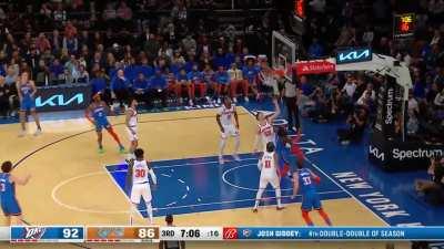 [Highlight] SGA absolutely flithy assist.