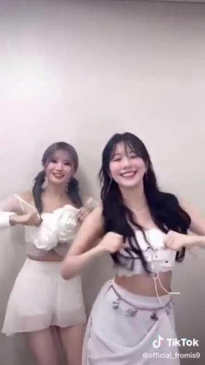 220805 Hayoung and Jiheon TikTok Update