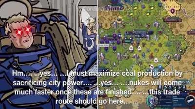 If The Primarchs played Civilization.