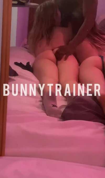 What would you do with 2 white sluts in your bed?