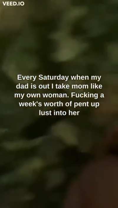 Routine for mom and son