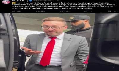 Nick Minaj stuck in Amsterdam airport over weed in her luggage