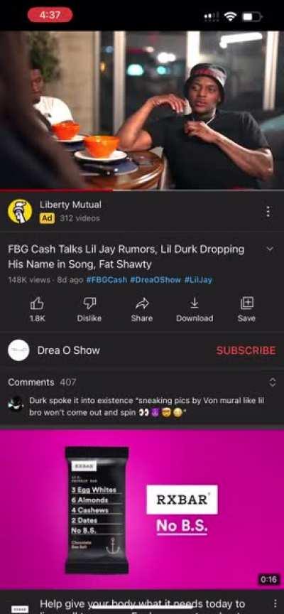 FBG Cash talking about death and how he thinks he’ll die