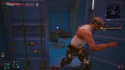 My cousin asked me how cyberpunk was going so I sent him this