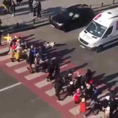 He's keeping the kids safe