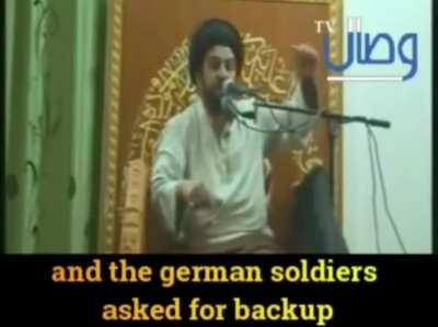 Time traveller: moves chair...