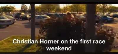 Christian Horner caught in 4K