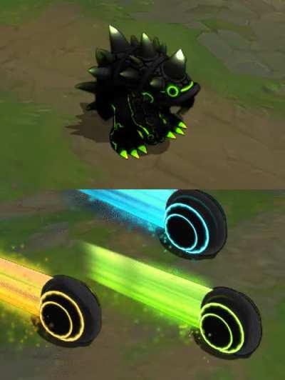 Skin idea: Tron Rammus
