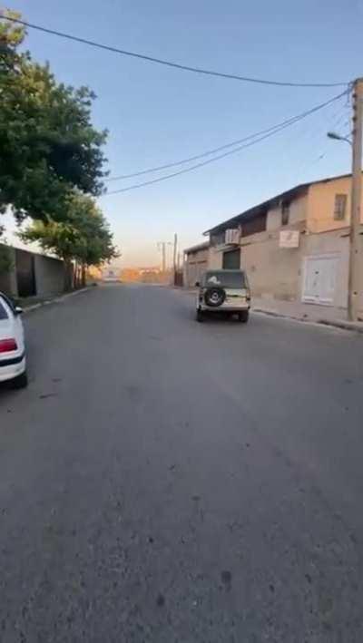 Idiot tries burnout, ends up flipping his car over