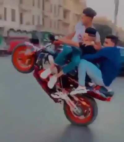 to do the wheelie