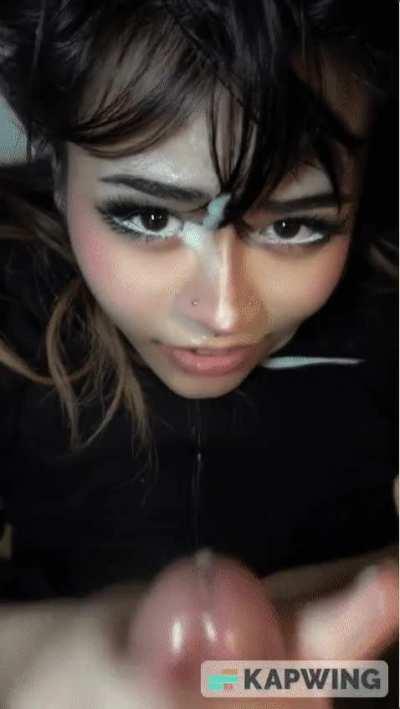 (19) My cock and I love to play with each other 😳🍆💦