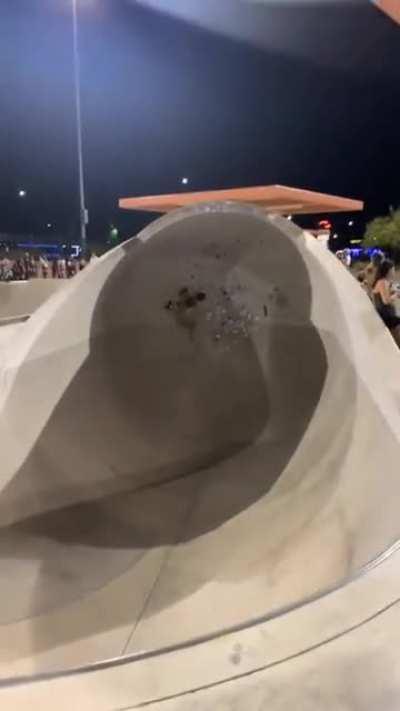 Amazing woman doing this stunt