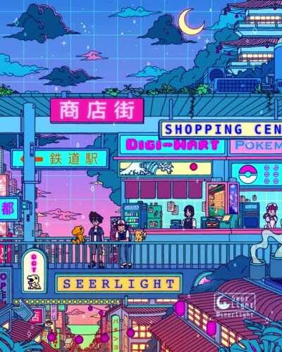 oksami x Seerlight - Neon Sunset