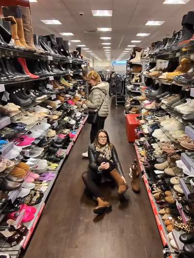 My husband enjoys shopping as much as I do