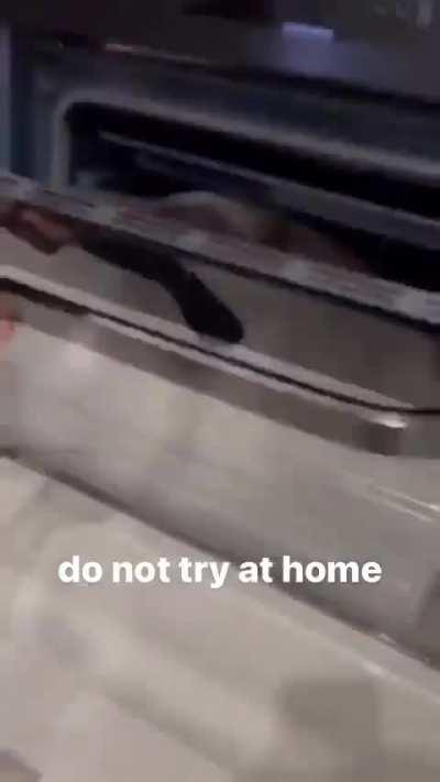 She will be baked soon