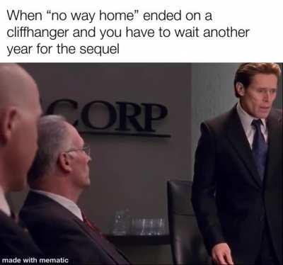 I have nothing left except Spider-Man