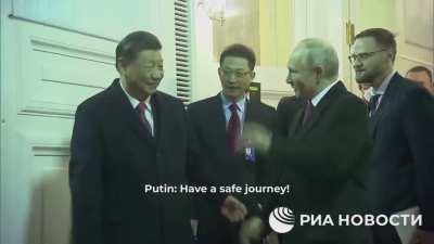 Xi's parting words to Putin: 