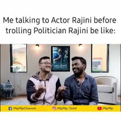 Sorry actor rajini